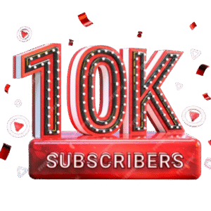 YouTube Subscriber 10000 Lifetime Guarantee​